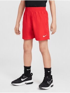 Nike Multi Big Kids' Red Dri-FIT Woven Shorts
